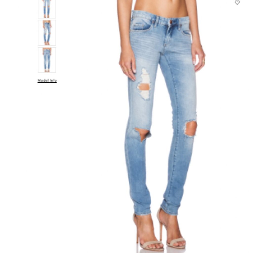 Blank NYC Distressed Skinny Jeans